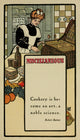 The Bride's Cookbook 1908 Vintage Poster Print for Kitchen Decor