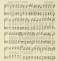Once Upon a Time Christmas in Song 1891 Poster Print