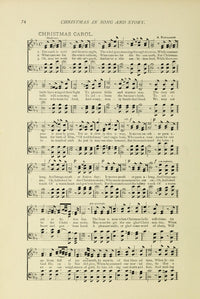Christmas Carol 1: Christmas in Song 1891 Poster Print