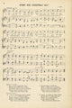 Hymn for Christmas Day Poster Print showcasing festive holiday spirit.