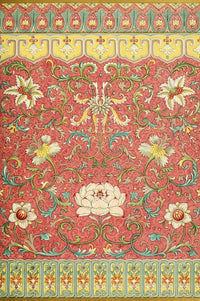 Examples of Chinese Ornament 1867-69 Poster Print showcasing intricate designs.