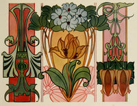 Strong's Book of Designs 1917 Poster Print showcasing intricate designs.