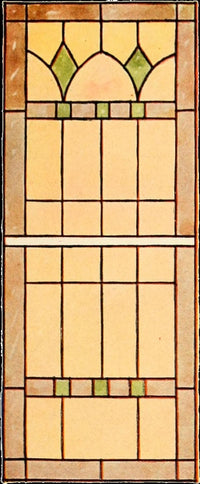 International Art Glass 1914 Poster Print showcasing intricate glass designs.