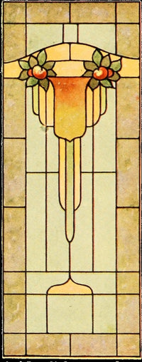 International Art Glass 1914 Poster Print featuring intricate designs and vibrant colors.