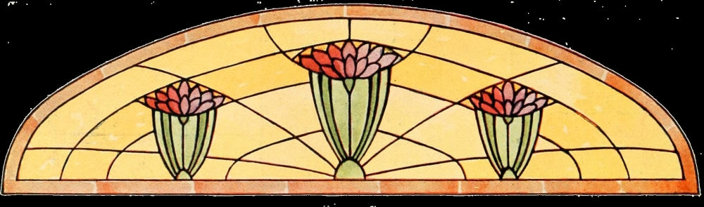 International Art Glass 1914 10a Poster Print showcasing vibrant colors and intricate designs.
