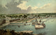 T. Nelson & Sons Rothesay Souvenir Poster Print from 1897, vintage art of Scotland.