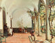 The Loggia Poster Print by John Singer Sargent showcasing early 20th-century elegance.