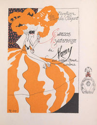 Gazette du Bon Genre 1912 Perfum du Monde Elegant Poster Print