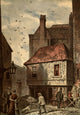 Old London 1900 Old Shop Clare Market Poster Print by Waldo Sergeant