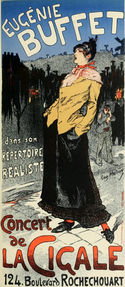 Les Affiches Illustrées 1896 Poster Print by Lucien Metivet