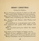 Poems 1900 Merry Christmas Poster Print by Crocket McElroy