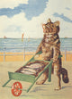 The Picture Book of Kittens 1920s Fish Poster Print featuring playful kittens