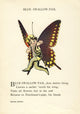 Butterfly Babies 1914 Blue Swallow-tail Poster Print by M.T. Ross
