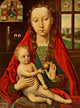 Madonna with the Apple Poster Print by Hans Memling