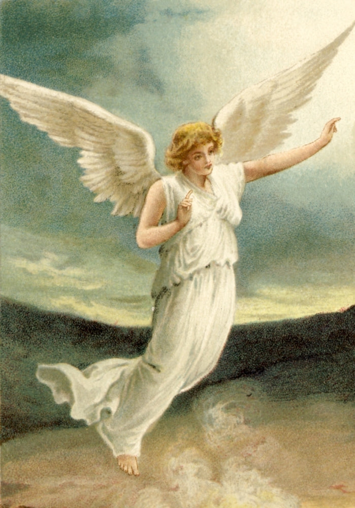 Christians Awake c.1890 Angel Gabriel Poster Print