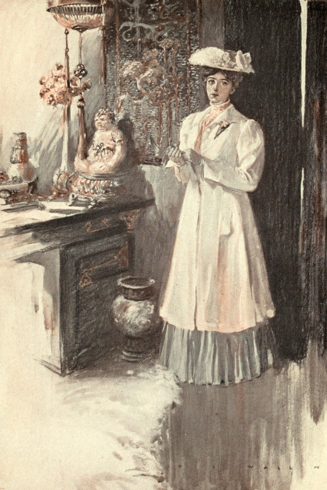 Romance Island 1906 Woman Poster Print by Hermann C. Wall
