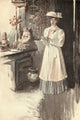 Romance Island 1906 Woman Poster Print by Hermann C. Wall