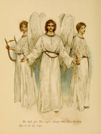 Phillips Brooks's Poems 1890 Angels Poster Print