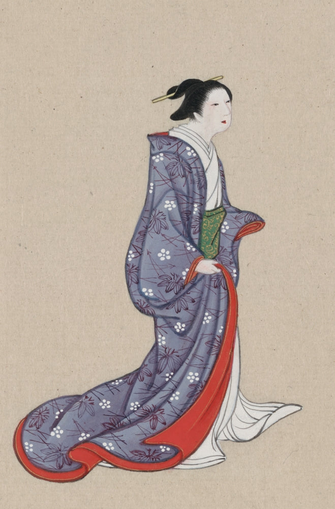 Japanese Woman c.1878 Poster Print showcasing traditional Japanese culture and artistry.