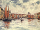 Venice 1912 Chioggia Poster Print by Mortimer Menpes, stunning artwork capturing the beauty of Venice.