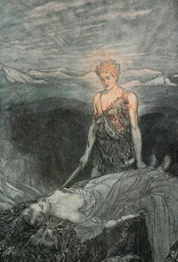 Siegfried 1924 Magical Rapture Poster Print by A. Rackham