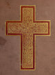 The Cross 1875 Ornate Cross Poster Print showcasing intricate design.