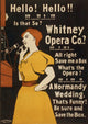 Richardson & Foos Whitney Opera Co. c.1900 Poster Print showcasing vintage opera artistry.