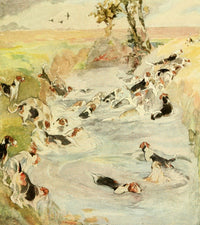 Life of a Foxhound 1890 Poster Print by James Affleck Shepherd