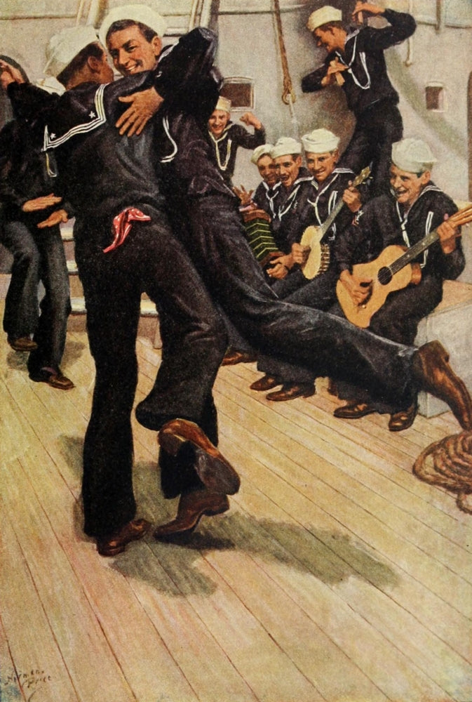 Harper's Pictorial World War 1920 After Mess Poster Print