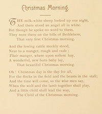 Gathered Fragments 1889 Christmas Morning Poster Print by Mary Bissell Waterman