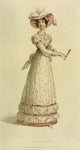 Elegant Evening Dress Poster Print showcasing sophisticated fashion art.