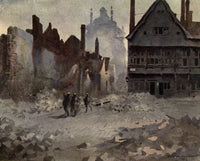 Canadian Front 1920 Canadians at Cambrai Poster Print by Inglis Sheldon-Williams