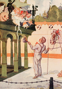 Dorothy & the Wizard in Oz 1908 Poster Print by John R. Neill