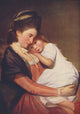 Mother & Child Poster Print by George Romney, 1930s artwork