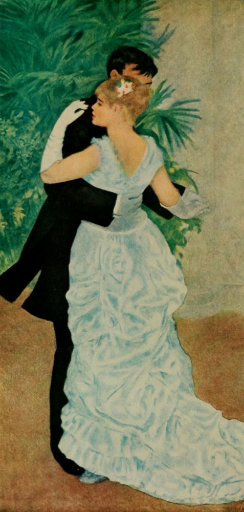Dance in the Town 1883 poster print by Pierre-Auguste Renoir