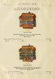 Vintage Catalogue C. Bruno & Son c.1890 Kalbe Imperial Accordions poster print.
