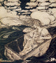 Book of Pictures 1913 Danae Poster Print by Arthur Rackham, available in multiple sizes.