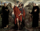 Memlinc 1909 St Christopher, Maurus & Giles Poster Print by Hans Memling