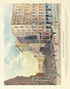 Book of New York 1922 Looking Down Broad Street Poster Print