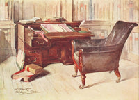 Sir Walter Scott Abbotsford Study Poster Print by William Smith