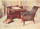 Sir Walter Scott Abbotsford Study Poster Print by William Smith