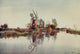 Norfolk Broads 1906 Drainage Mill on the Ant Poster Print