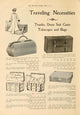 Traveling Necessities & Luggage Poster Print featuring travel essentials.
