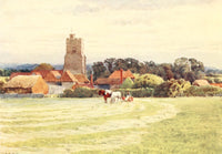 Pilgrim's Way Charing Poster Print by A.H. Hallam Murray in multiple sizes.