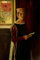 Chivalry 1909 A Fair Woman Poster Print by Howard Pyle