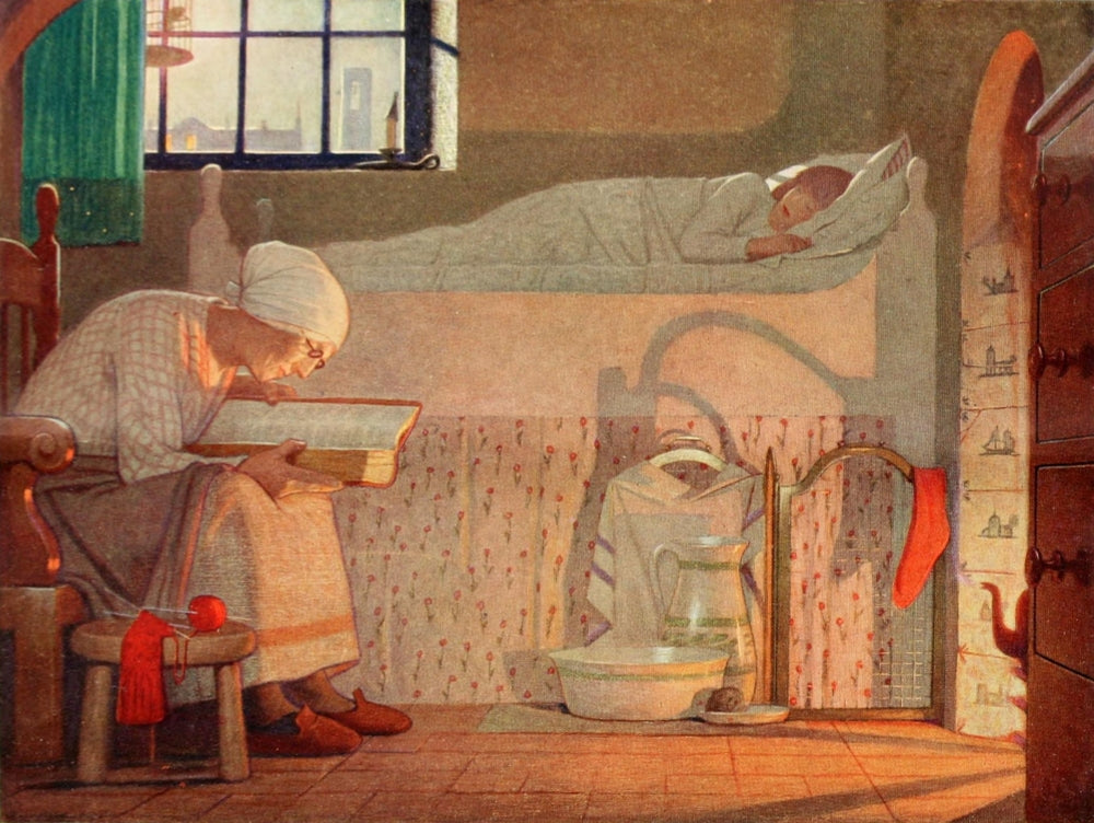 The Word Poster Print by Frederick Cayley Robinson - elegant artwork