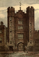 Old London 1900 Gateway St. James' Palace Poster Print by Waldo Sergeant