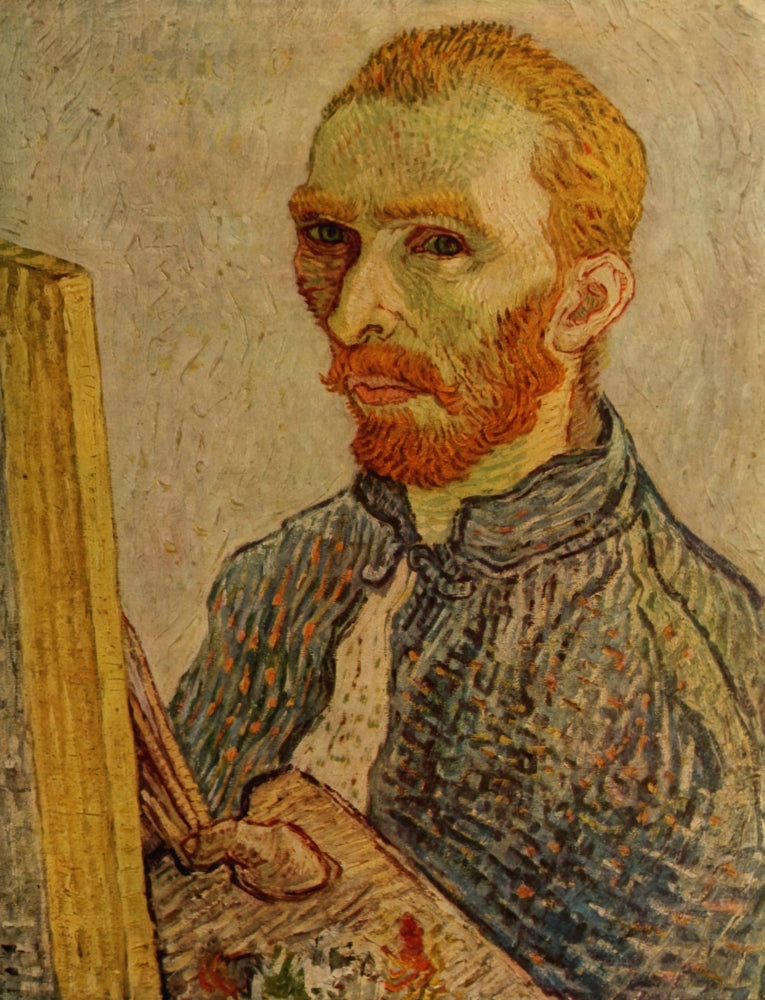 Self-Portrait 1889 Poster Print by Vincent Van Gogh