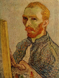 Self-Portrait 1889 Poster Print by Vincent Van Gogh