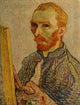 Self-Portrait 1889 Poster Print by Vincent Van Gogh